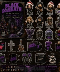 Black Sabbath Music Legend Legacy Advent Calendar 2026 for Heavy Metal Fans Black Sabbath Music Legend Legacy Advent Calendar 2026 for Heavy Metal Fans