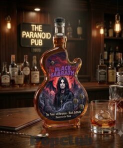 Black Sabbath Von Payne Black Edition Guitar Bottle