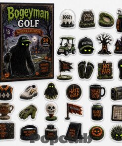 Bogeyman Golf Halloween Advent Calendar 2026 for Golf Fans