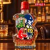 Boston Bruins 102 Years Black & Gold Whiskey Bottle