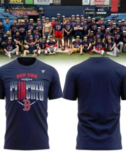 Boston Red Sox 2026 Postseason Clinched T-Shirt