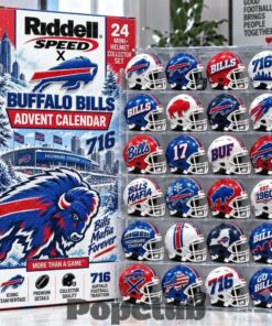 Buffalo Bills 24 Mini-Helmet Collector Set Advent Calendar