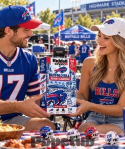 Buffalo Bills 24 Mini-Helmet Collector Set Advent Calendar