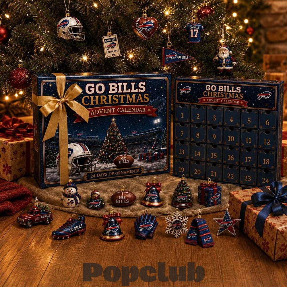 Buffalo Bills Go Bills 2026 Christmas Advent Calendar Buffalo Bills Go Bills 2026 Christmas Advent Calendar