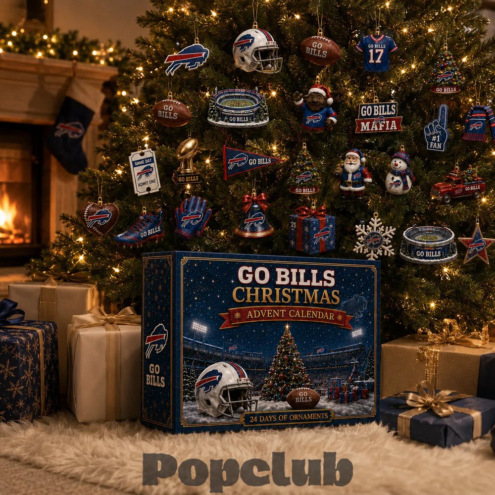Buffalo Bills Go Bills 2026 Christmas Advent Calendar Buffalo Bills Go Bills 2026 Christmas Advent Calendar