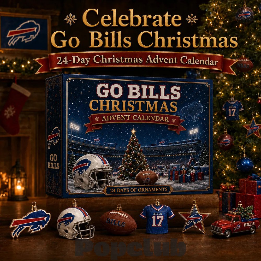 Buffalo Bills Go Bills 2026 Christmas Advent Calendar Buffalo Bills Go Bills 2026 Christmas Advent Calendar