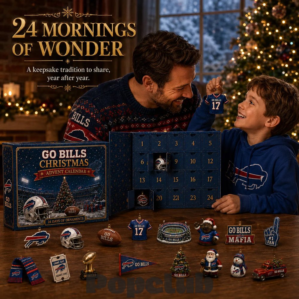Buffalo Bills Go Bills 2026 Christmas Advent Calendar Buffalo Bills Go Bills 2026 Christmas Advent Calendar