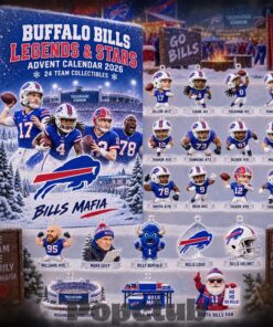 Buffalo Bills Legends And Stars Advent Calendar 2026 For Football Fans