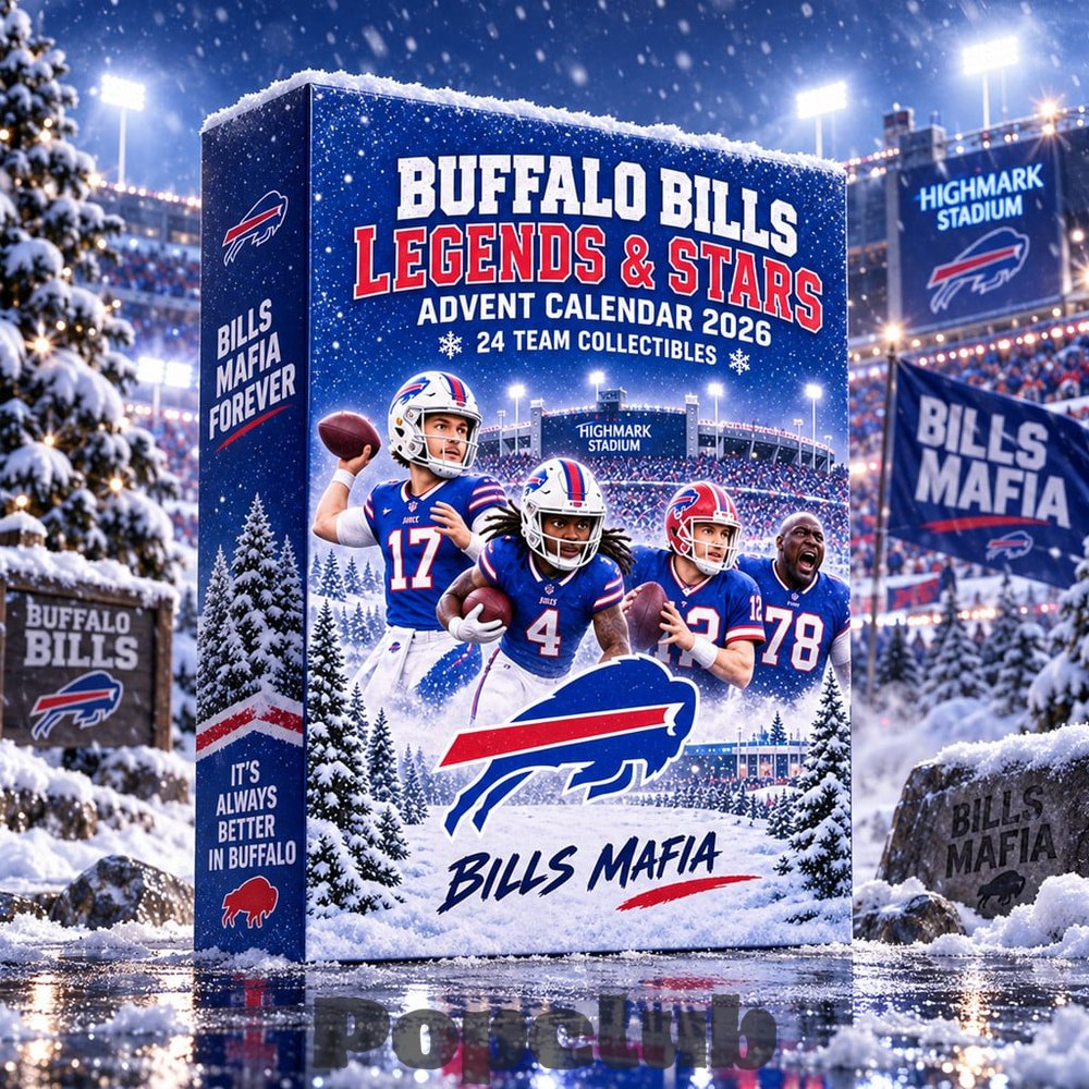 Buffalo Bills Legends And Stars Advent Calendar 2026 For Football Fans Buffalo Bills Legends And Stars Advent Calendar 2026 For Football Fans