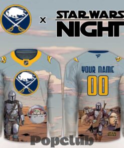 Buffalo Sabres Star Wars Night Limited Personalized Hockey Jersey