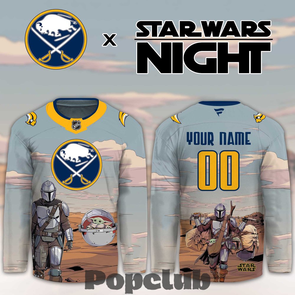 Buffalo Sabres Star Wars Night Limited Personalized Hockey Jersey Buffalo Sabres Star Wars Night Limited Personalized Hockey Jersey