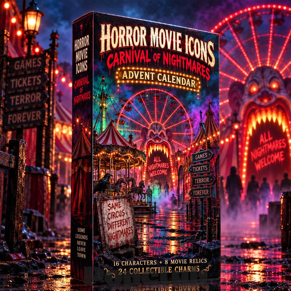 Carnival of Nightmares 2026 Horror Advent Calendar – 24 Collectible Charms Carnival of Nightmares 2026 Horror Advent Calendar – 24 Collectible Charms
