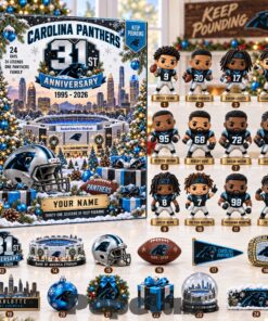 Carolina Panthers 2026 31st Anniversary Advent Calendar