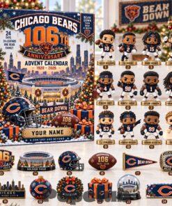 Chicago Bears 106th Anniversary Christmas 2026 Advent Calendar