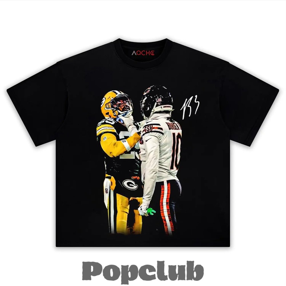 Chicago Bears Luther Burden III Choking Packers Mascot T-Shirt Chicago Bears Luther Burden III Choking Packers Mascot T-Shirt