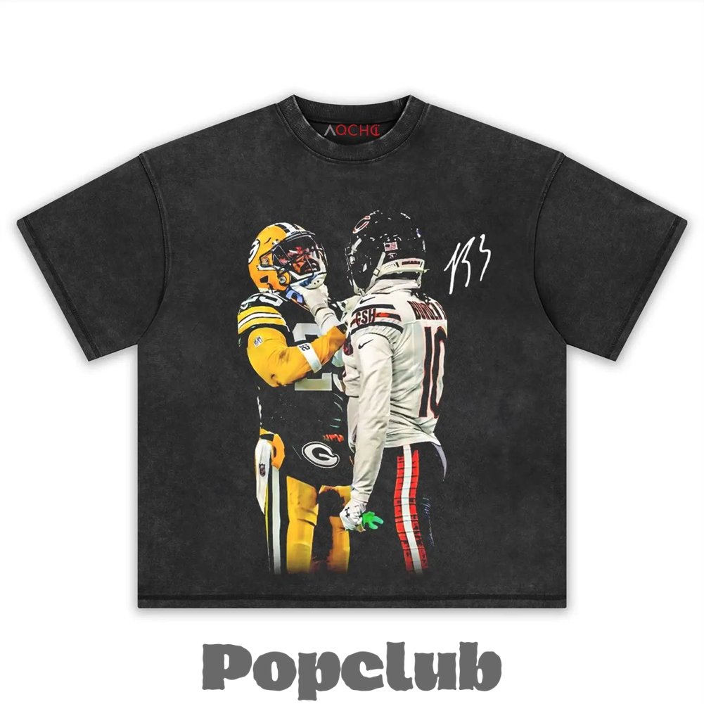 Chicago Bears Luther Burden III Choking Packers Mascot T-Shirt Chicago Bears Luther Burden III Choking Packers Mascot T-Shirt