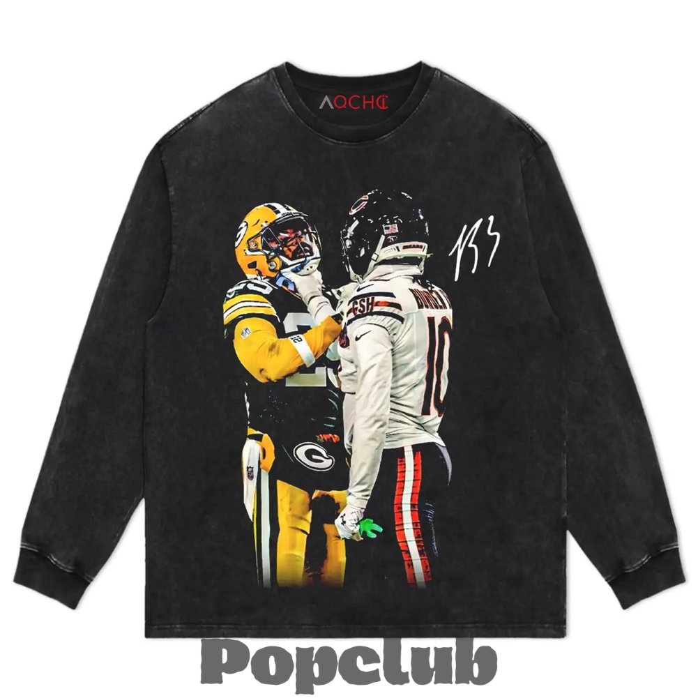 Chicago Bears Luther Burden III Choking Packers Mascot T-Shirt Chicago Bears Luther Burden III Choking Packers Mascot T-Shirt