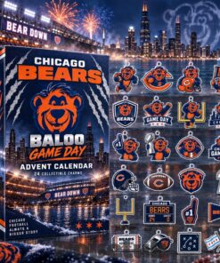 Chicago Bears x Baloo 2026 Game Day Advent Calendar – 24 Collectible Charms Chicago Bears x Baloo 2026 Game Day Advent Calendar – 24 Collectible Charms