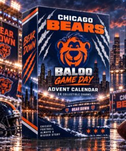 Chicago Bears x Baloo 2026 Game Day Advent Calendar – 24 Collectible Charms