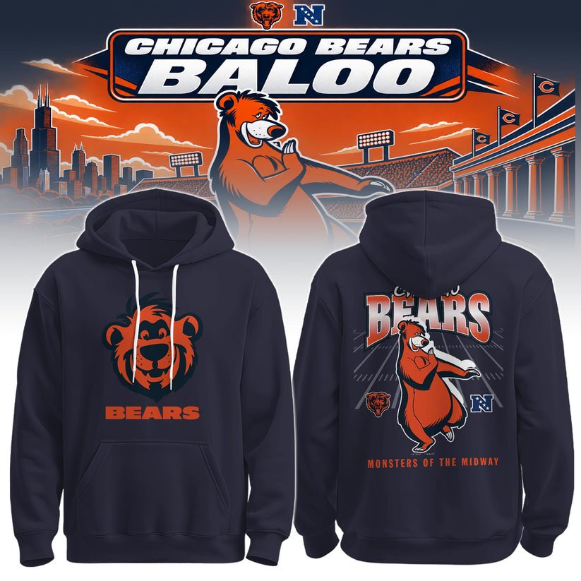 Chicago Bears x “Baloo” Special Hoodie Chicago Bears x “Baloo” Special Hoodie