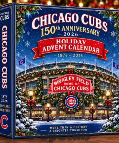 Chicago Cubs 150 Years Holiday Bobblehead Advent Calendar