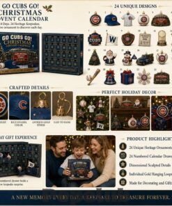 Chicago Cubs Go Cubs Go! Baseball Christmas 2026 Advent Calendar