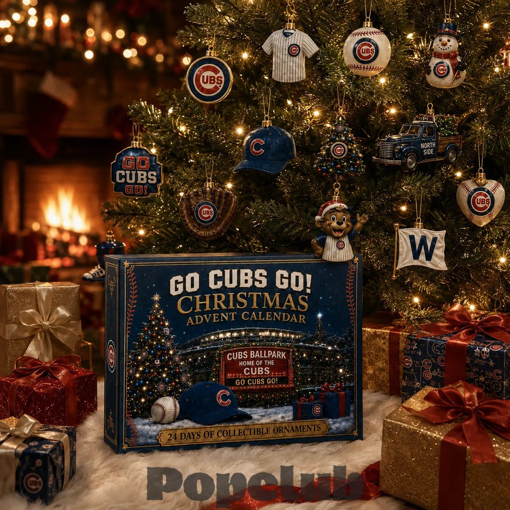 Chicago Cubs Go Cubs Go! Baseball Christmas 2026 Advent Calendar Chicago Cubs Go Cubs Go! Baseball Christmas 2026 Advent Calendar