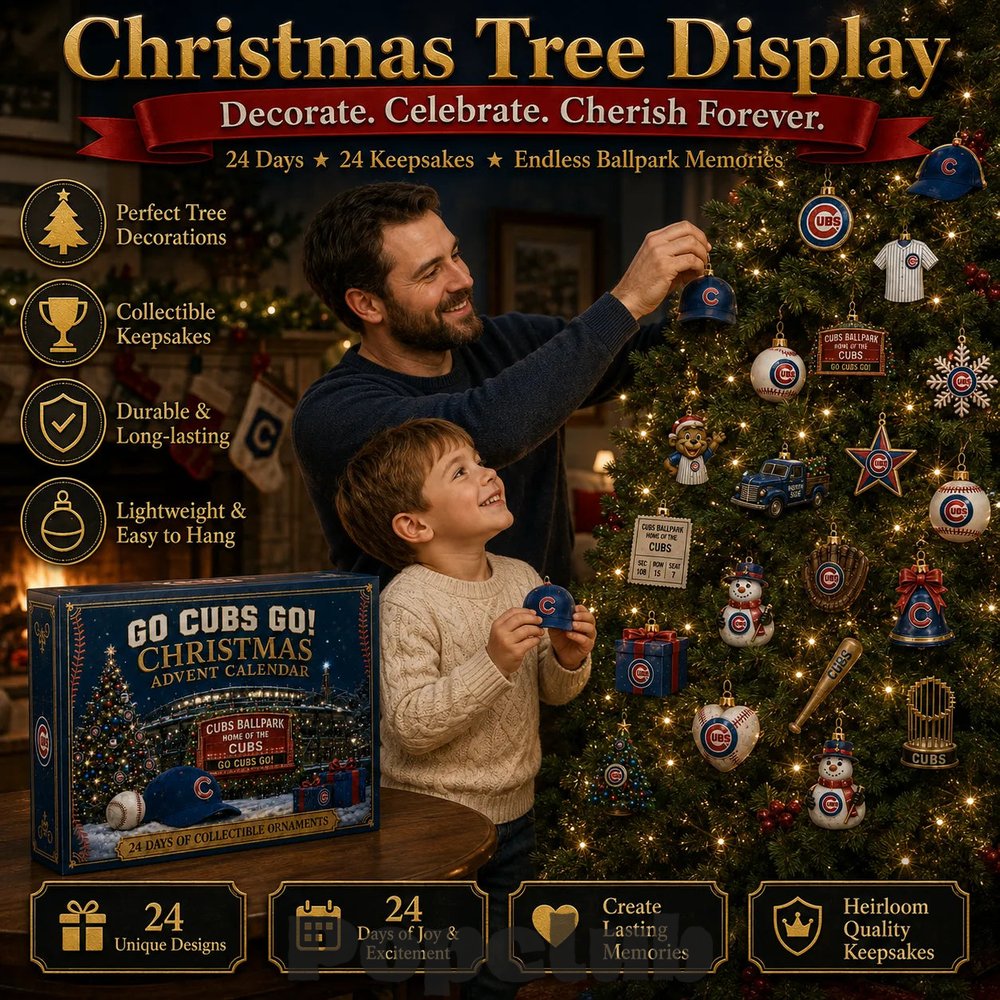Chicago Cubs Go Cubs Go! Baseball Christmas 2026 Advent Calendar Chicago Cubs Go Cubs Go! Baseball Christmas 2026 Advent Calendar