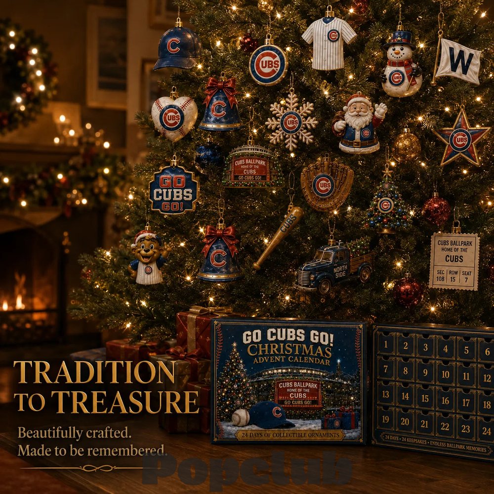 Chicago Cubs Go Cubs Go! Baseball Christmas 2026 Advent Calendar Chicago Cubs Go Cubs Go! Baseball Christmas 2026 Advent Calendar