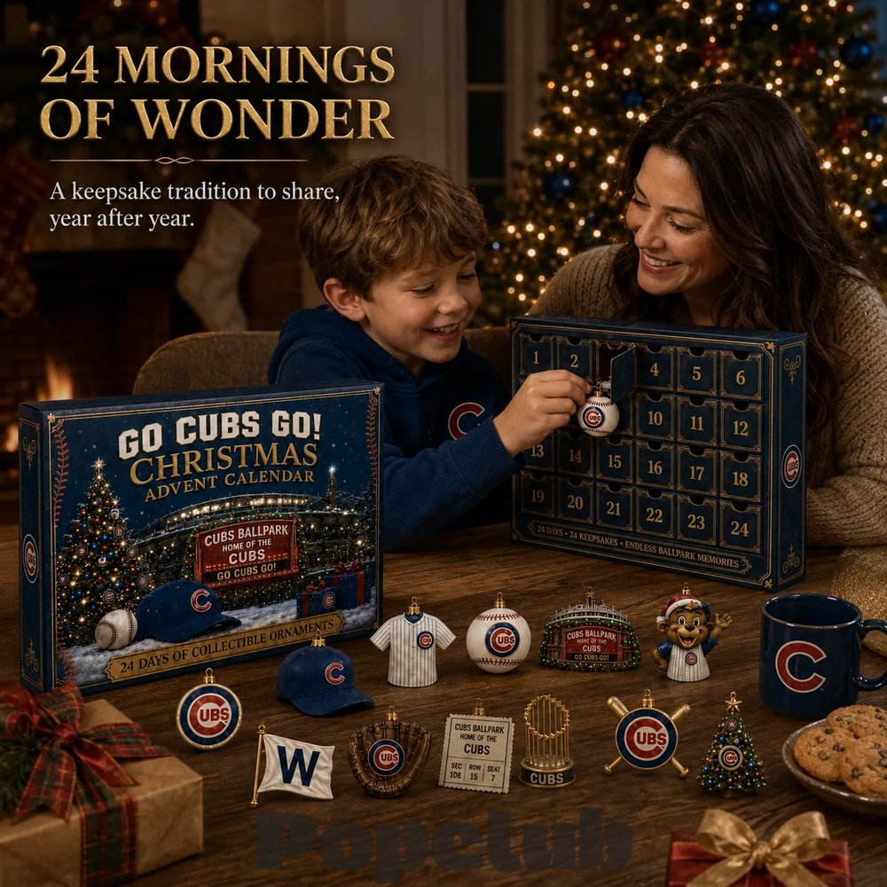 Chicago Cubs Go Cubs Go! Baseball Christmas 2026 Advent Calendar Chicago Cubs Go Cubs Go! Baseball Christmas 2026 Advent Calendar