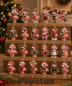 Christmas Flamingo Advent Calendar 2026 for Flamingo Lovers