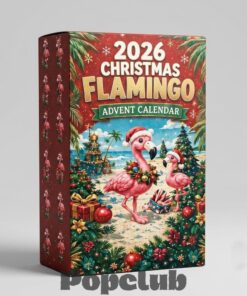 Christmas Flamingo Advent Calendar 2026 for Flamingo Lovers