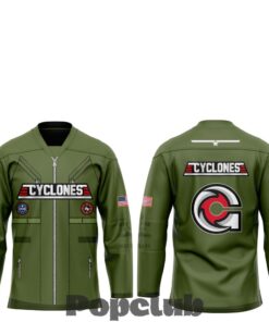 Cincinnati Cyclones Military Appreciation Night x Top Gun 2026 Hockey Jersey
