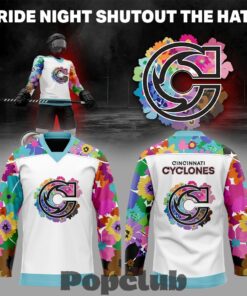 Cincinnati Cyclones SUB-TWILL PRIDE NIGHT Hockey Jersey