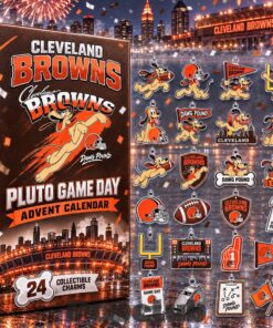 Cleveland Browns x Pluto Game Day Advent Calendar 2026 For Football Fans