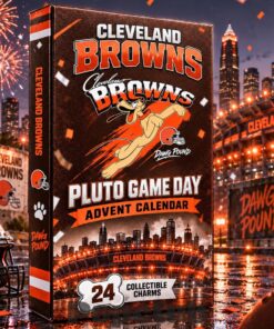 Cleveland Browns x Pluto Game Day Advent Calendar 2026 For Football Fans