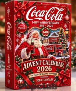 Coca-Cola 140 Years of Sharing Happiness Advent Calendar 2026 for Coca-Cola Fans