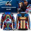Colorado Avalanche 2026 Black Excellence Month Rob Hill HFN Hockey Jersey