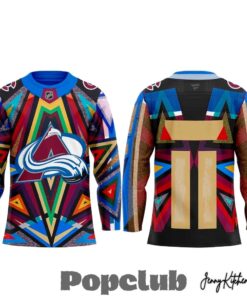 Colorado Avalanche 2026 Black Excellence Month Rob Hill HFN Hockey Jersey