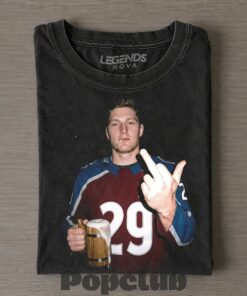 Colorado Avalanche Nathan MacKinnon Drunk & Smoke Shirt