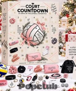 Court Countdown Merch Volleyball Advent Calendar 2026