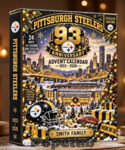 Pittsburgh Steelers 93th Anniversary Advent Calendar 2026 For Football Fans