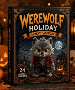 Cute Werewolf Halloween 2026 Advent Calendar