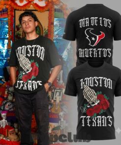 Día de los Muertos x Houston Texans T-Shirt