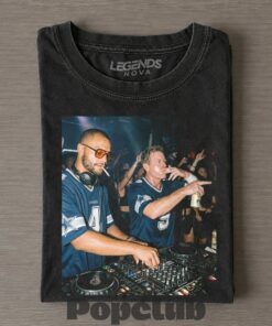 Dallas Cowboys Dak Prescott & Troy Aikman DJing & Drinking T-Shirt