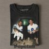 Dallas Cowboys Dak Prescott & Troy Aikman DJing & Drinking T-Shirt Dallas Cowboys Dak Prescott & Troy Aikman DJing & Drinking T-Shirt