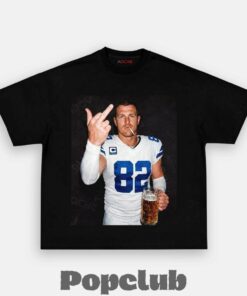 Dallas Cowboys Jason Witten Drinking & Middle Finger T-Shirt
