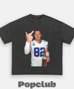 Dallas Cowboys Jason Witten Drinking & Middle Finger T-Shirt