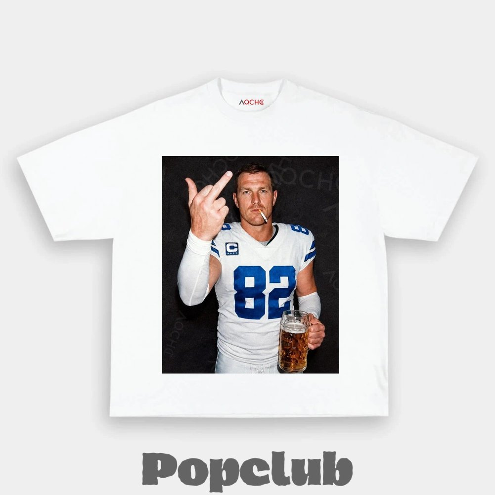 Dallas Cowboys Jason Witten Drinking & Middle Finger T-Shirt Dallas Cowboys Jason Witten Drinking & Middle Finger T-Shirt