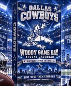 Dallas Cowboys x Woody Toy Story 2026 Game Day Advent Calendar – 24 Collectible Charms